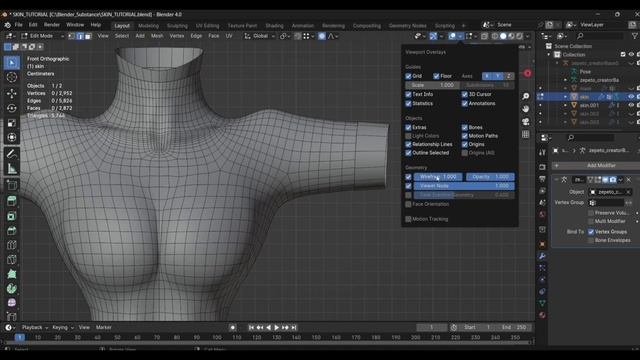 [ZCC CLASS] Making ZEPETO Skin In Blender #zepeto #zccclass