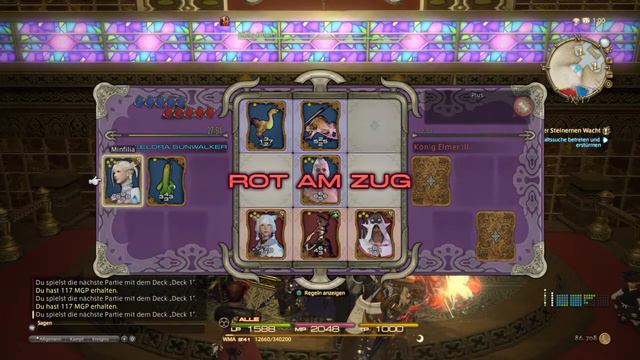 FINAL FANTASY XIV: A Realm Reborn - Triple Triad - How To Beat King Elmer III. (Getting Bahamut) смотреть онлайн