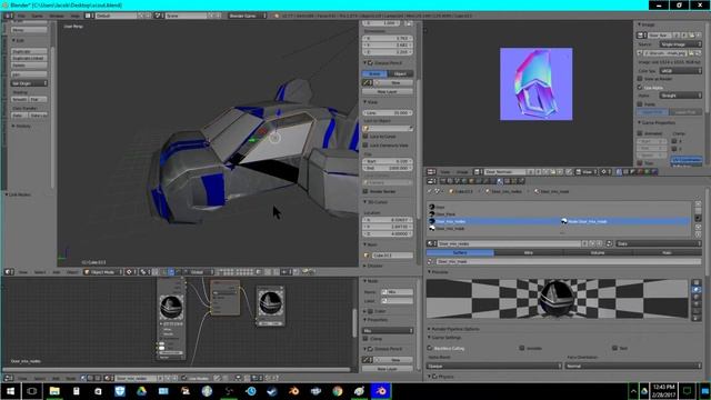 Scout - Paint object color mix node setup смотреть онлайн