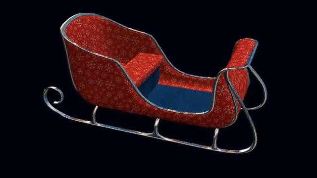 Сани в Blender смотреть онлайн