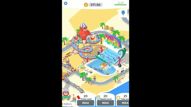 Idle Aqua Park New Updated MAX LEVEL EVOLUTION ALL UNLOCKED - Unlimited Gold Hack In Idle Aqua Park смотреть онлайн