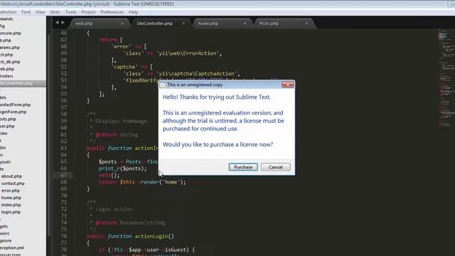 How to Fetch all Records from Database and display on Home Page using PHP Yii2 Part-3 смотреть онлайн