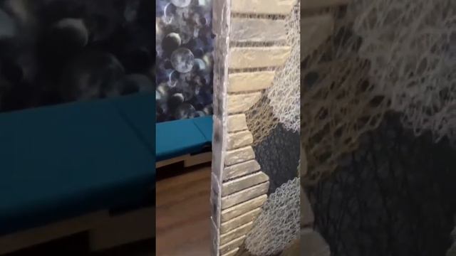 Отделка арки гипсовым Камнем ￼ #shorts