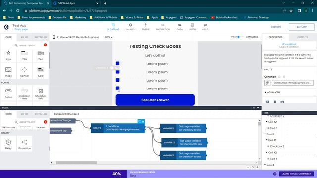 Working With Checkboxes In Appgyver смотреть онлайн