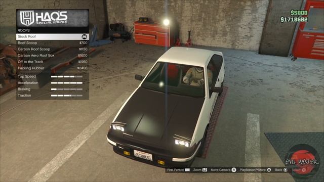 GTA 5 - Takumi Fujiwara's Toyota Corolla AE86 From 'Initial D' - Karin Futo