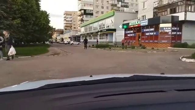 Шостка:Центр города с птичьего полета.День защиты детей!!!