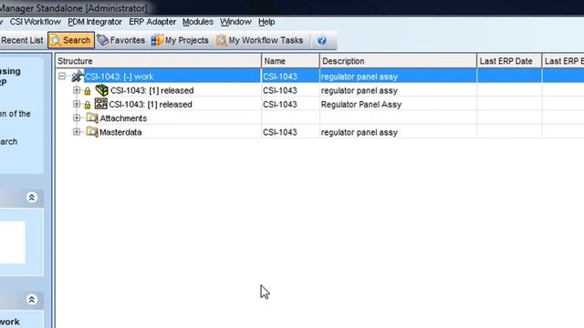 ERP: Creo Elements/Direct Model Manager ERP Adapter смотреть онлайн