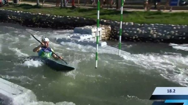 2021 ICF Canoe-Kayak Slalom & Wildwater World Championships Bratislava Slovakia / Slalom Kayak Semi