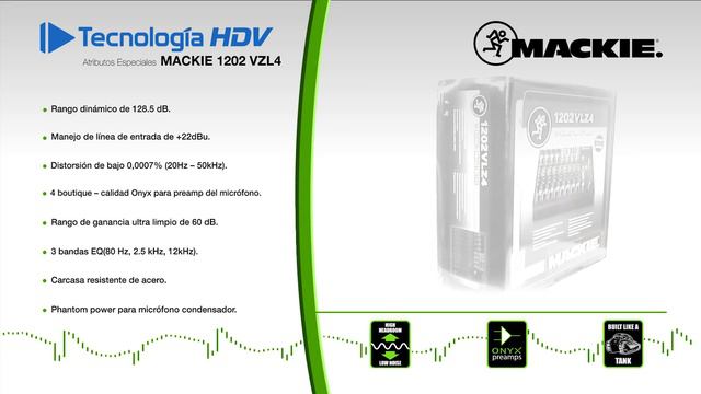 Consola Mackie 1202 VLZ4 Review y Características смотреть онлайн