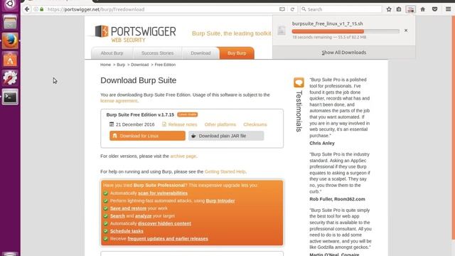 How to Install Burp-Suite Free Edition on Linux смотреть онлайн