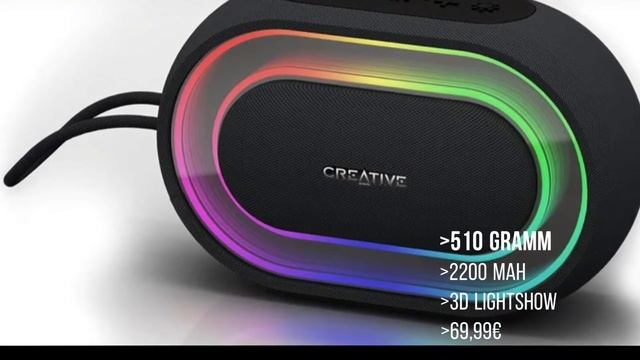 Creative Halo Bluetooth loudspeaker 3D lightshow смотреть онлайн
