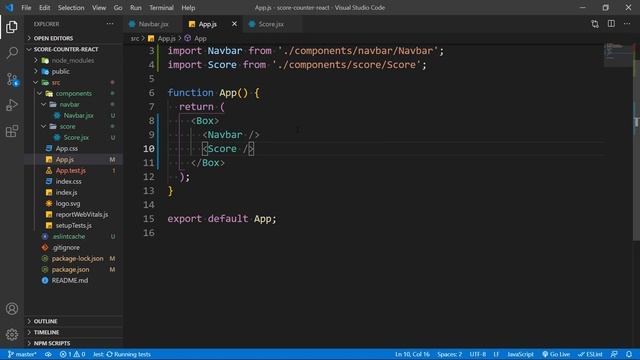 React JS - Material UI - Score Counter App смотреть онлайн