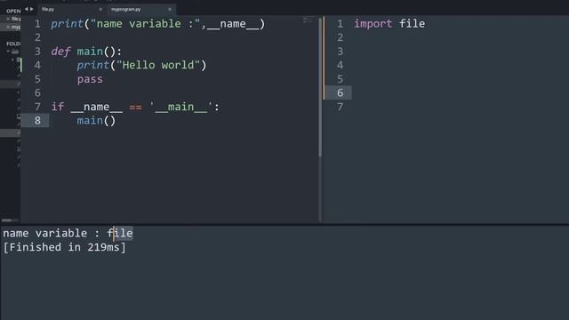 Python : What does if __name__ == "__main__": do? смотреть онлайн