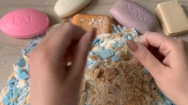 ASMR set_Cutting dry soap смотреть онлайн