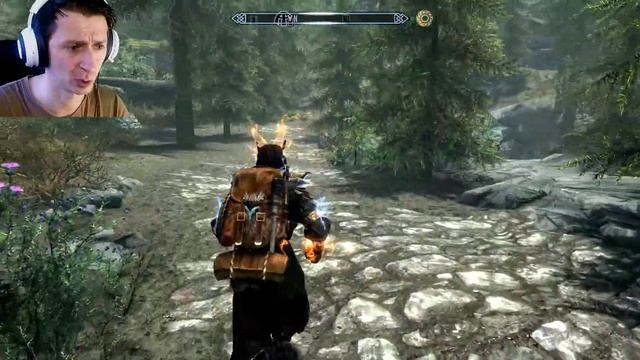 Skyrim - Самое нестандартное прохождение Скайрима! #35 Уникальный амулет! смотреть онлайн