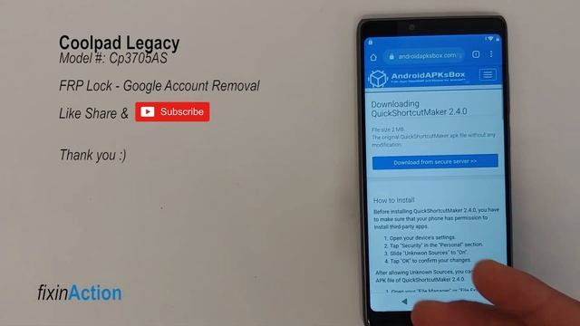 Easy Bypass Coolpad Legacy CP3705AS FRP Google Account Removal without PC Updated смотреть онлайн