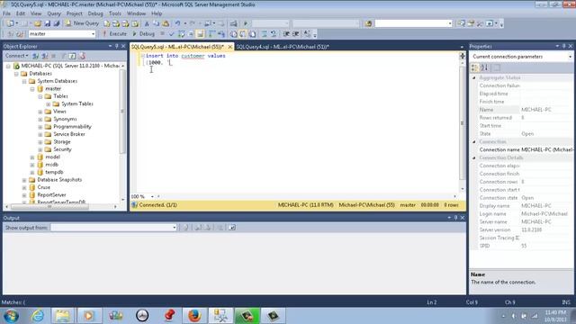 INSERT INTO SQL Statement смотреть онлайн