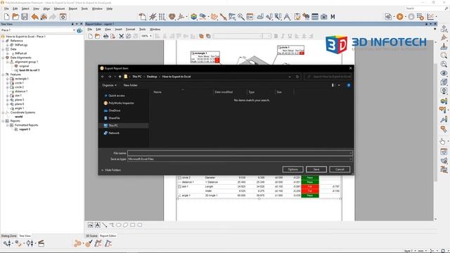 How to Export Results to Excel with PolyWorks Inspector смотреть онлайн