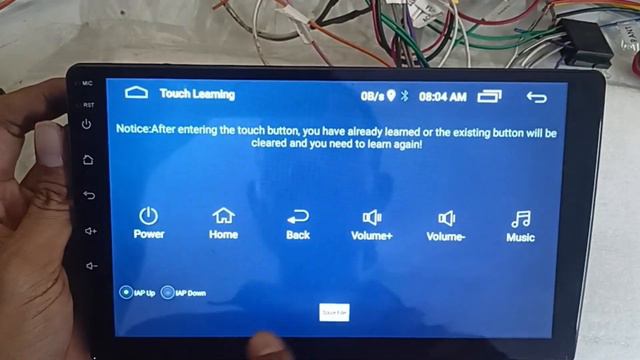 How to set panel buttons in MTK ZXDZ android car stereo смотреть онлайн