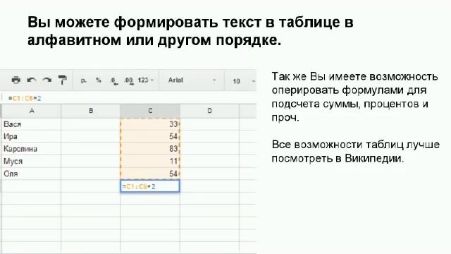 Google документы для инфобизнеса смотреть онлайн