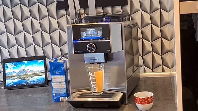 Kaffeevollautomat Siemens EQ.9 plus connect s700 (TI9578X1DE) im Test смотреть онлайн