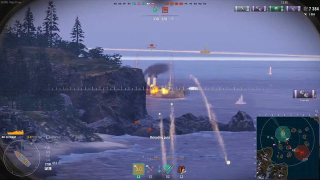 World of Warships gameplay | A game designed to realistic and breathtaking P1 смотреть онлайн