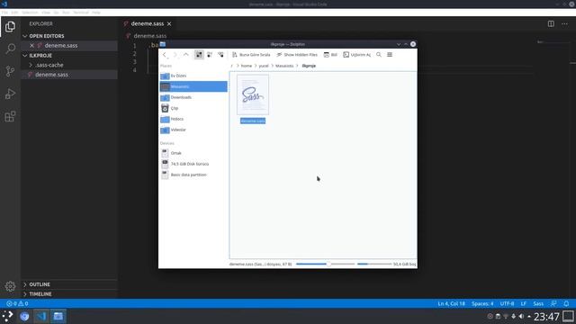 SASS ve SCSS Kurulum ve Kullanımı смотреть онлайн