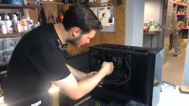 WELOVEGAMES   СБОРКА НОВОГО ПК У MAN MADE