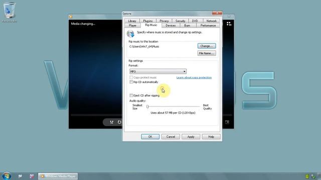 2014 Windows Media Player - How to rip audio CDs in MP3 format смотреть онлайн