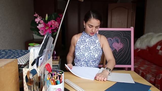 ♡♡ КАК СДЕЛАТЬ СКЕТЧБУК СВОИМИ РУКАМИ 1 / БЛОКНОТЫ РУЧНОЙ РАБОТЫ / HANDMADE NOTEBOOKS смотреть онлайн