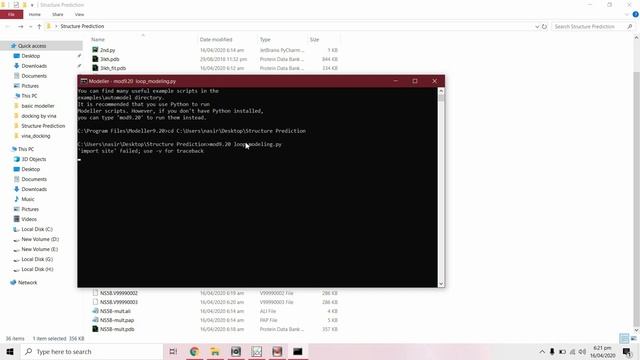 Loop refining. Ab initio modeling. Advanced modeling by Modeller смотреть онлайн