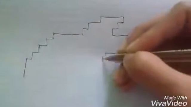 Рисунки по клеточкам/дельфин💕 смотреть онлайн