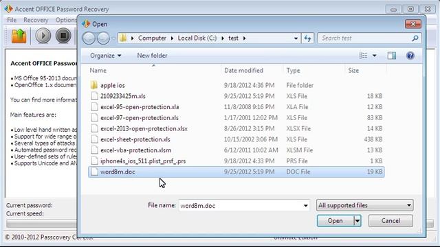 Excel/Word decryption with AccentOPR (for .xls/.doc-files ONLY) смотреть онлайн