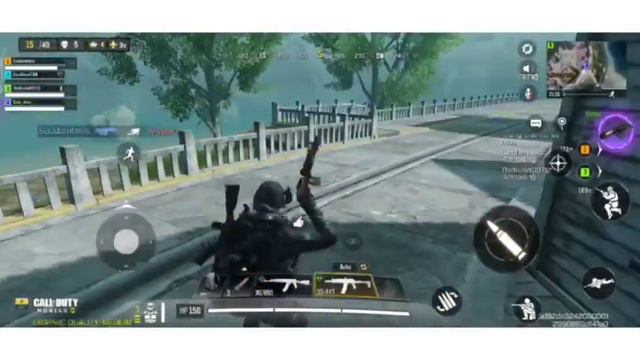 CALL_OF_DUTY_MOBILE battle royal alcatraz map. game play with my squat смотреть онлайн