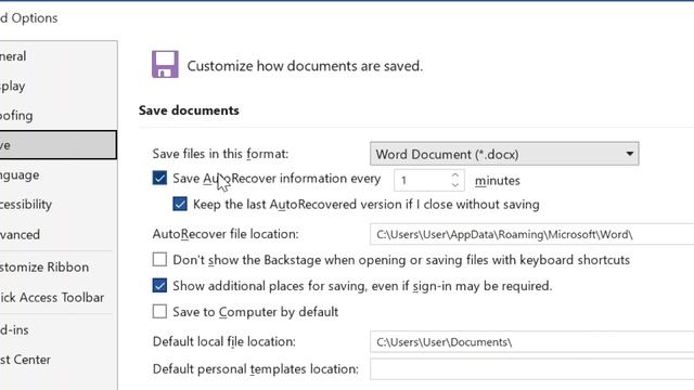 How to enable AutoSave Option in Microsoft Word смотреть онлайн