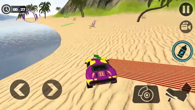 Floating Water Surfer Car Driving Part 2 - Driving Water Car Games on Beach - Android Gameplay смотреть онлайн