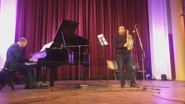 Sway - ¿Quién Será? - Saxophone And Piano. Live Performance.
