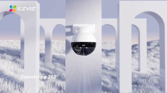 EZVIZ C8W Pro 2K - telecamera 360° per esterno con intelligenza artificiale смотреть онлайн