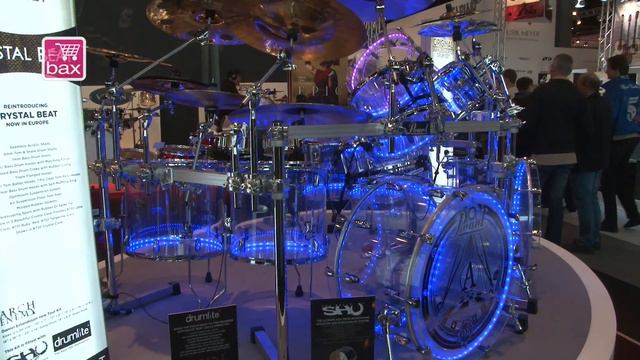 Musikmesse 2015 - Pearl CRB504P/C730 Crystal Beat Acrylic смотреть онлайн