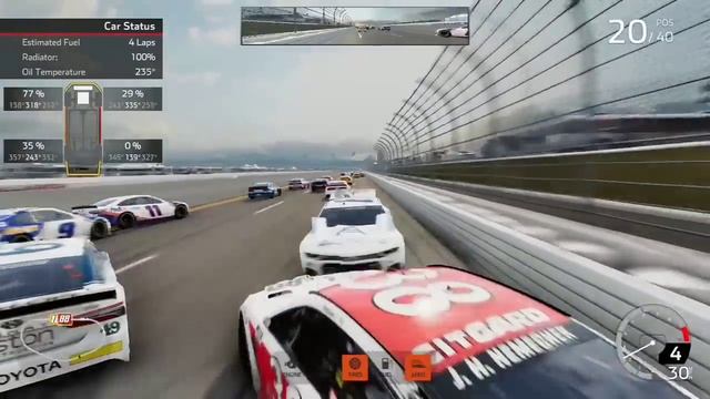 Nascar Heat 5 Crashes #2 смотреть онлайн
