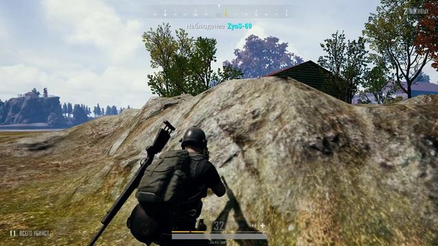 PUBG в соло =( смотреть онлайн