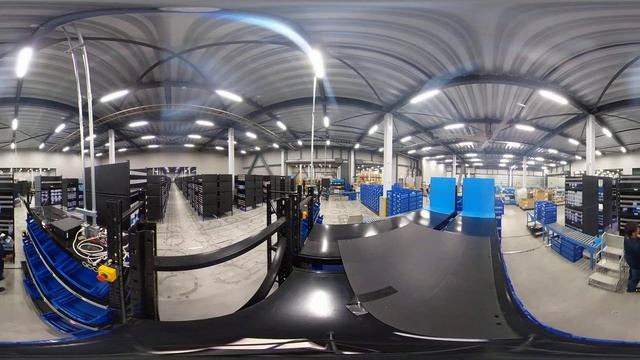 Overview of order fulfillment by Geek+ picking system in 360° смотреть онлайн