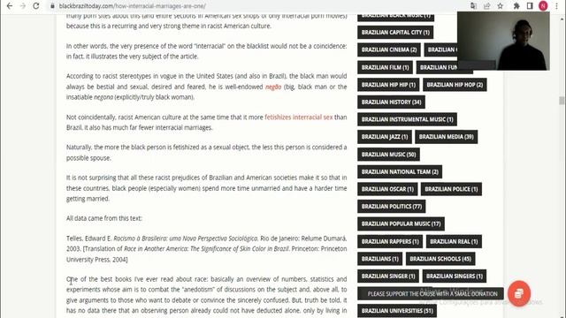 How interracial unions are a glaring symptom of Brazilian racism - PART 4 смотреть онлайн