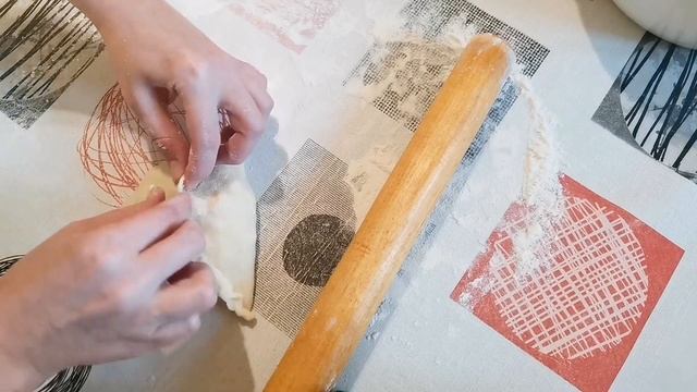 Татарская выпечка - треугольники с тонким тестом/ Tatar Pastries - Triangles With Thin Dough