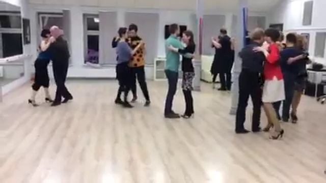 Class tango EdissaDNItango , milonga Lisa. смотреть онлайн