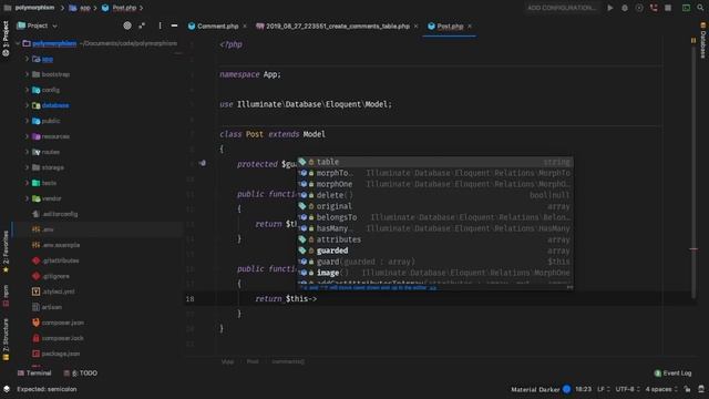 Laravel 6 Advanced - e3 - Polymorphic Relationships смотреть онлайн