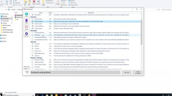 Beat Saber Mod Assistant & Beat Drop