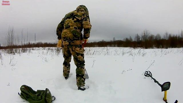 Показываю как Копать Зимой. смотреть онлайн