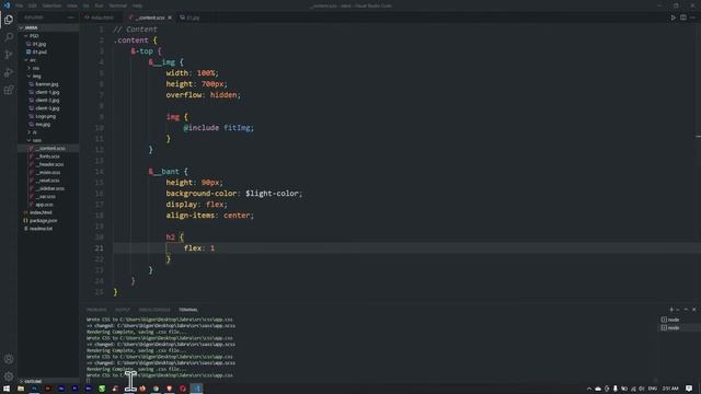 Jabra Flexbox Theme - Psd to Html / Css / Sass - Part 4 смотреть онлайн