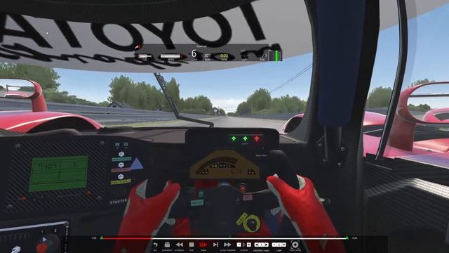 Assetto Corsa - Lateral porpoising (?) - Toyota TS020 смотреть онлайн